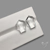 Portrait Cut Natural Himalayan Clear Quartz Pair