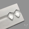 Portrait Cut Natural Himalayan Clear Quartz Pair