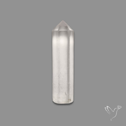 Himalayan Quartz Towers with Natural Inclusions
