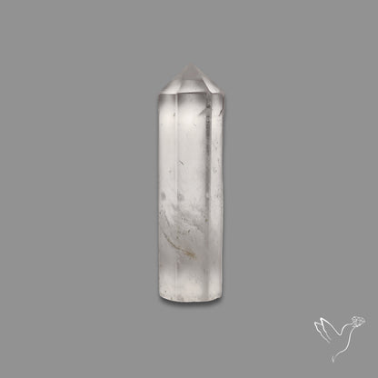 Himalayan Quartz Towers with Natural Inclusions