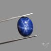 Natural Blue Star Sapphire Rare Perfect Asterism