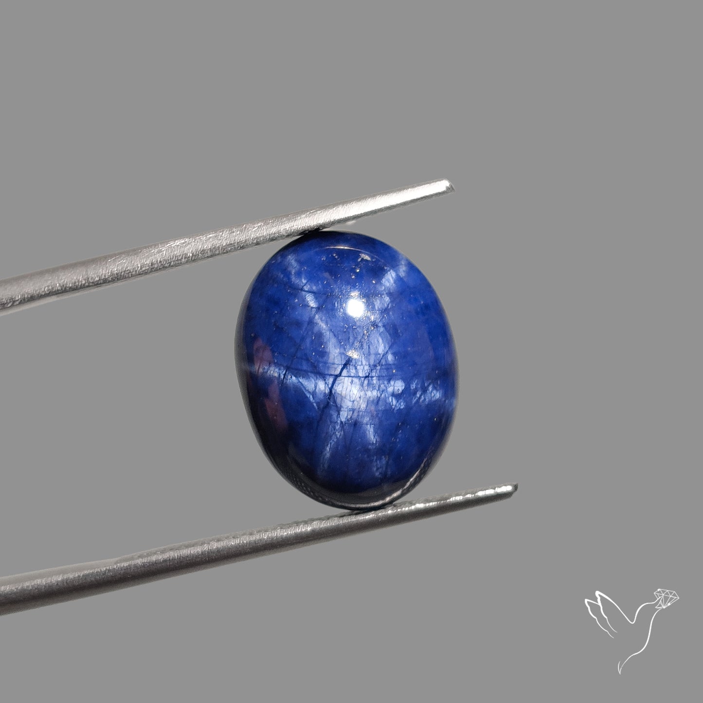 Natural Blue Star Sapphire Rare Perfect Asterism