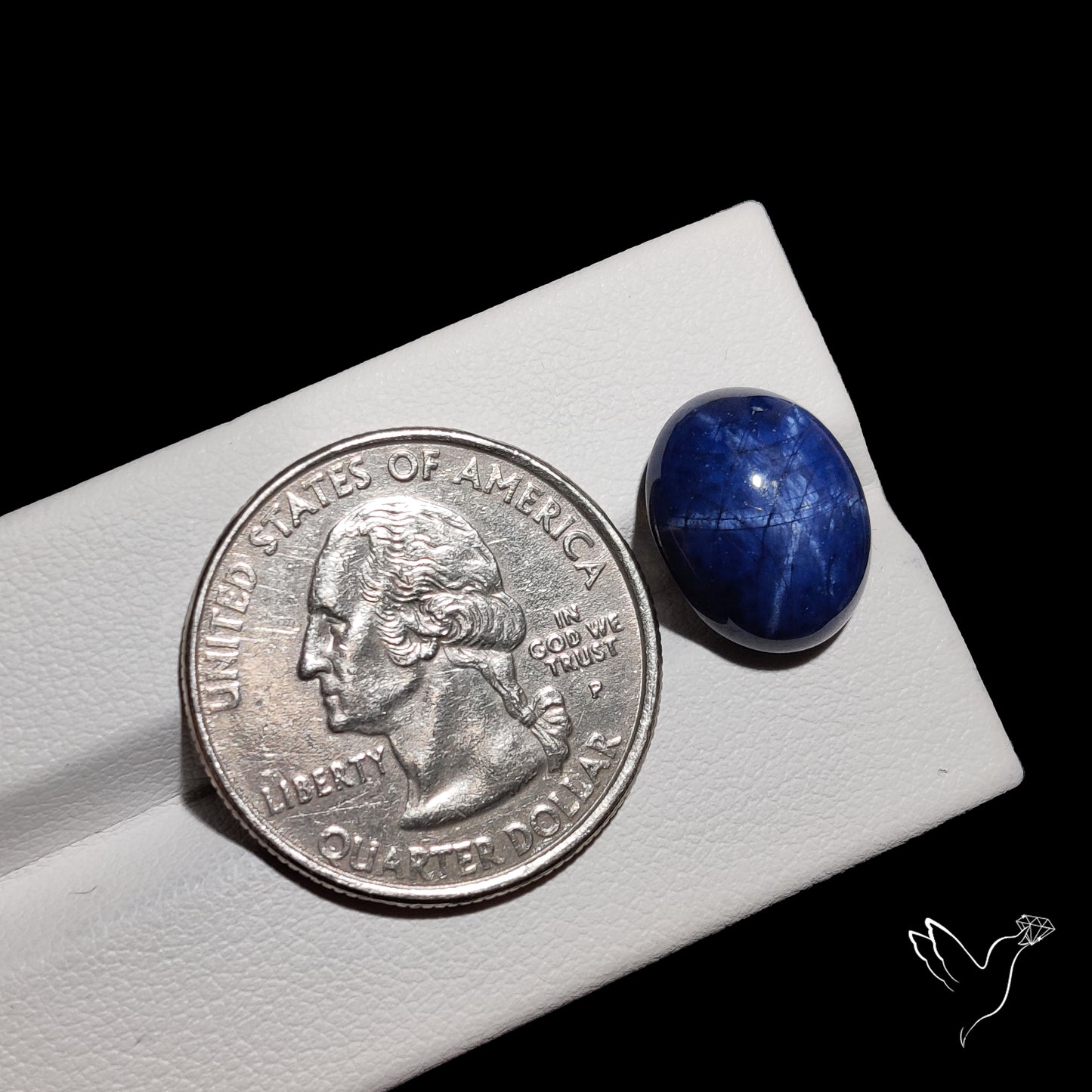 Natural Blue Star Sapphire Rare Perfect Asterism