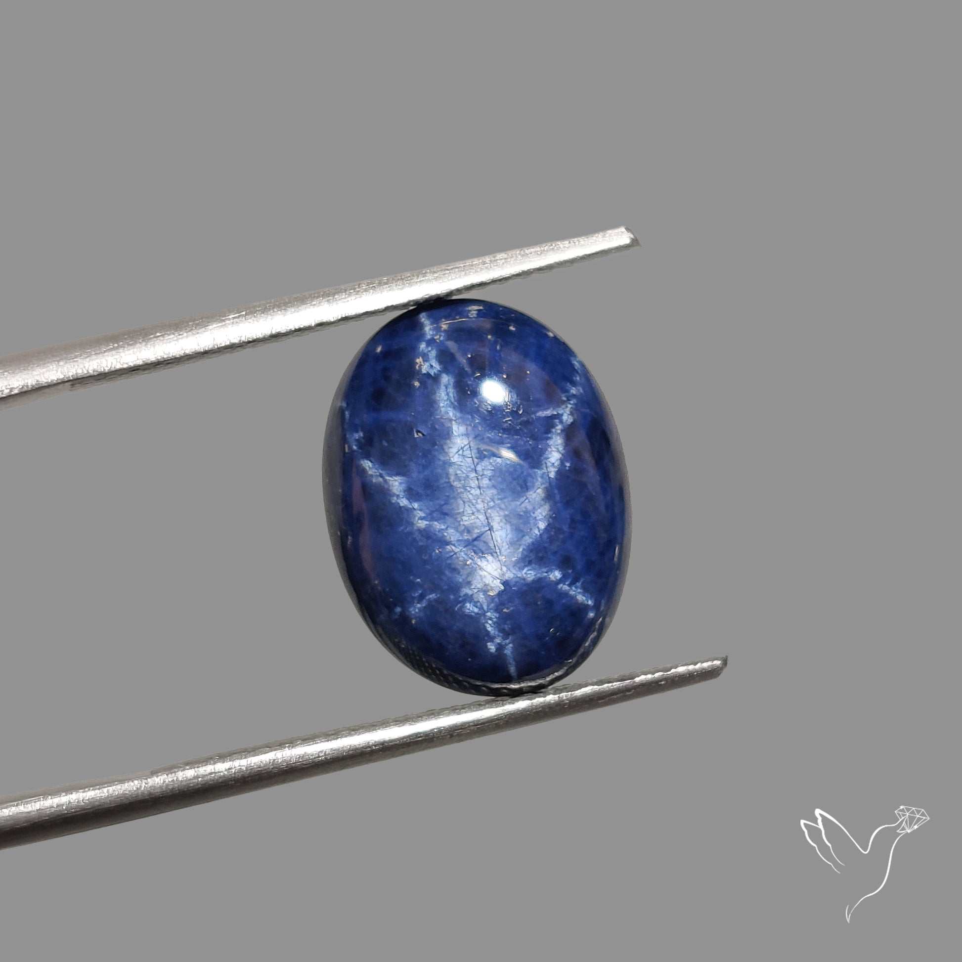 Natural Blue Star Sapphire Rare Perfect Asterism