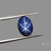 Natural Blue Star Sapphire Rare Perfect Asterism