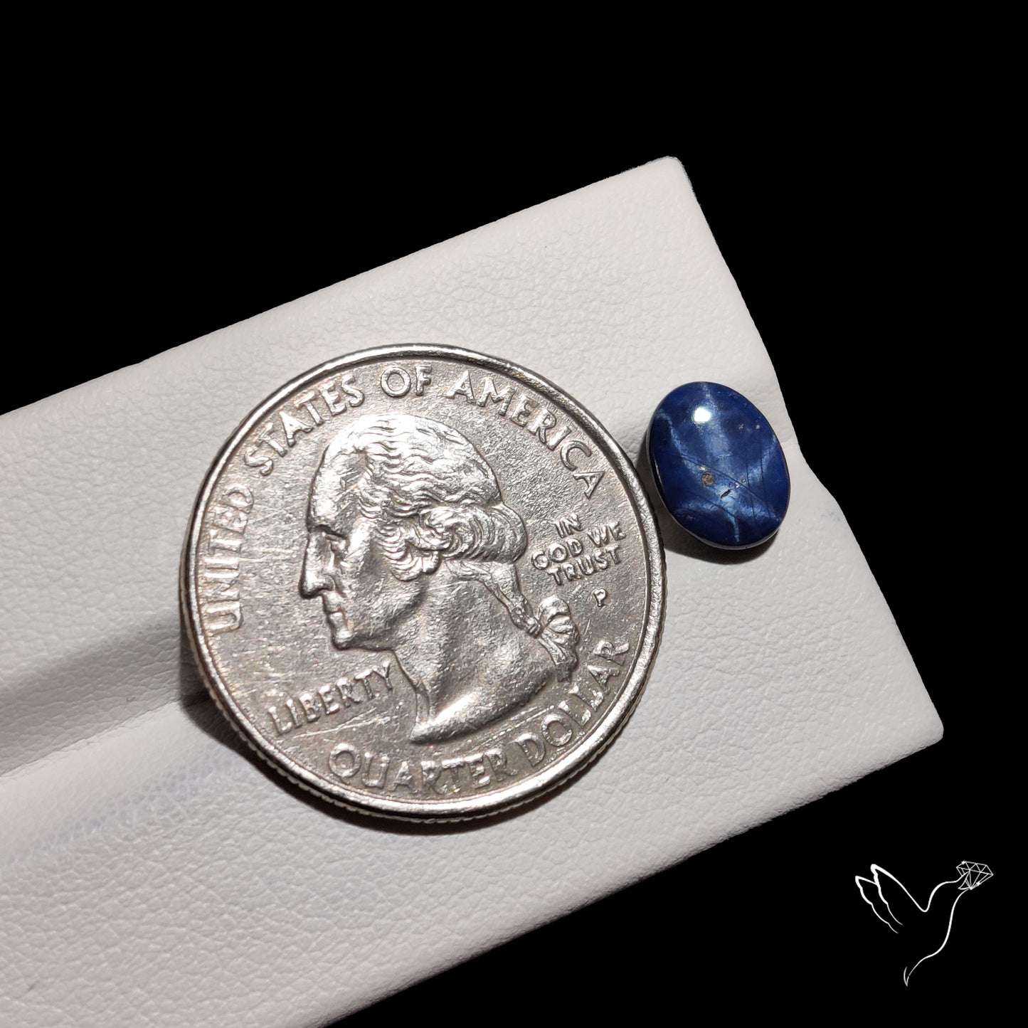 Natural Blue Star Sapphire Rare Perfect Asterism