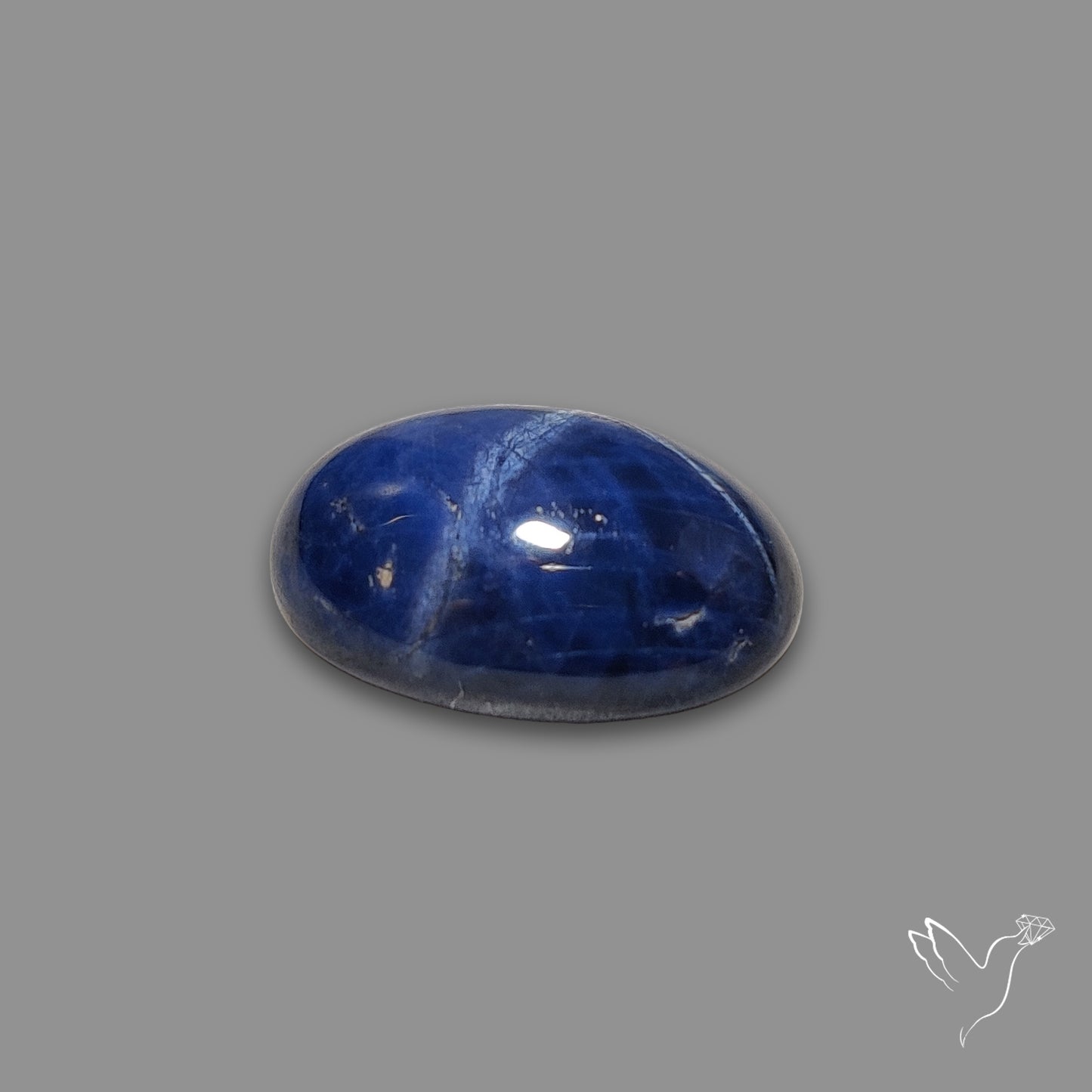 Natural Blue Star Sapphire Rare Perfect Asterism