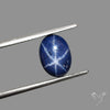 Natural Blue Star Sapphire Rare Perfect Asterism