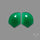 Gem Mtorolite (Chromium Agate) High Domed Pair
