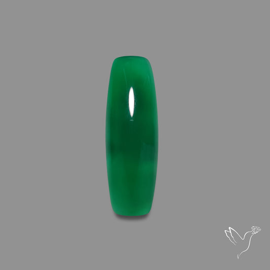 Gem Mtorolite (Chromium Agate) Cabochon