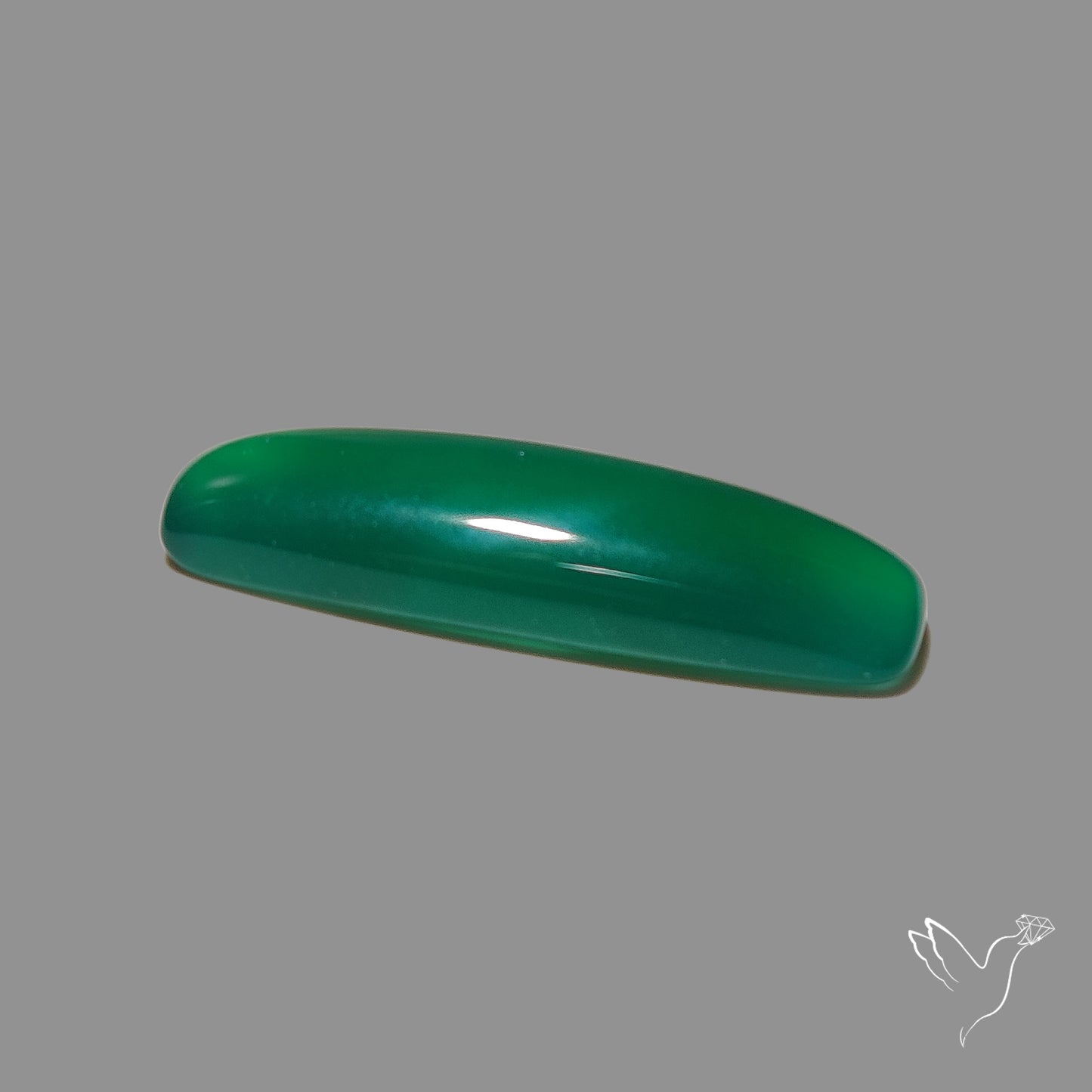 Gem Mtorolite (Chromium Agate) Cabochon