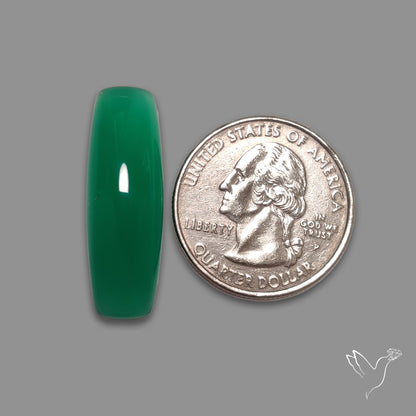 Gem Mtorolite (Chromium Agate) Cabochon