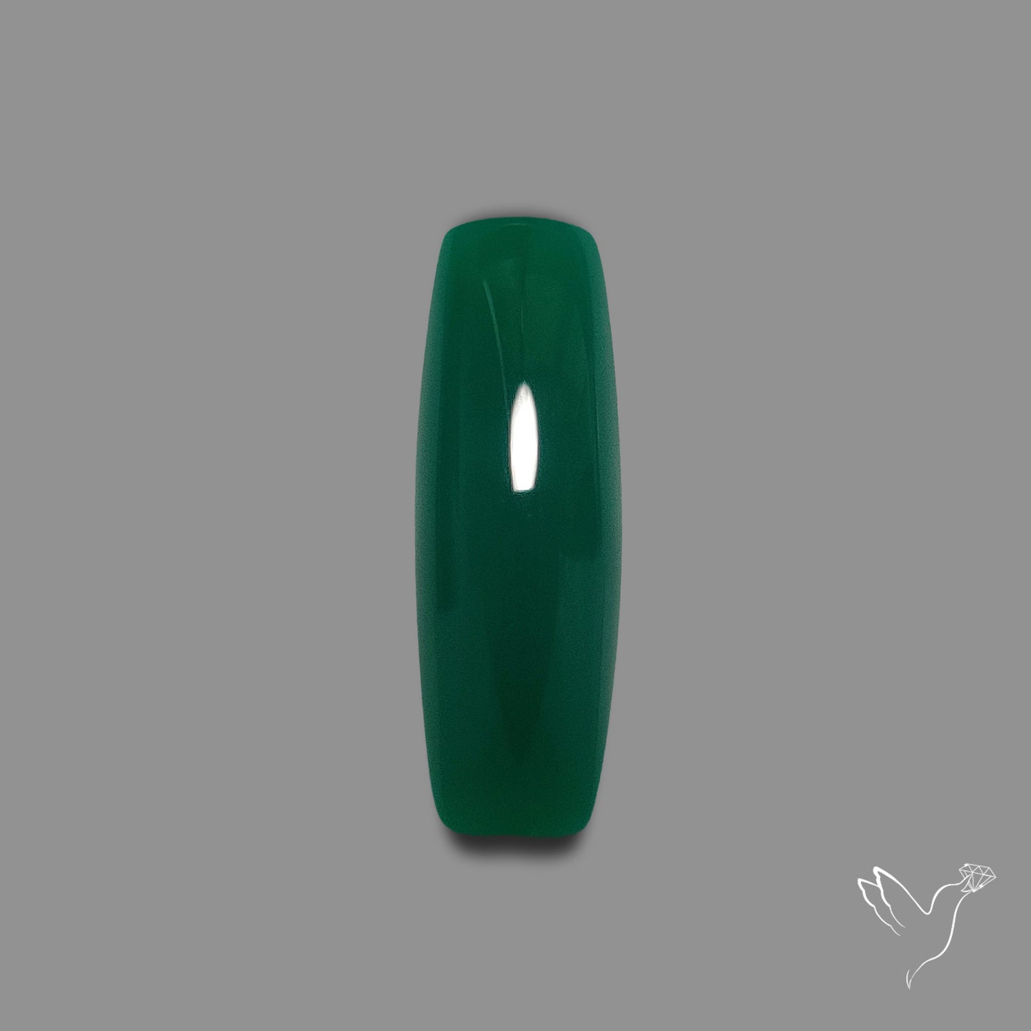 Gem Mtorolite (Chromium Agate) Cabochon