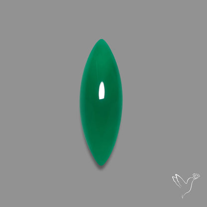 Gem Mtorolite (Chromium Agate) Cabochon