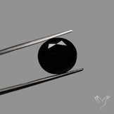 Faceted Large Black Spinel