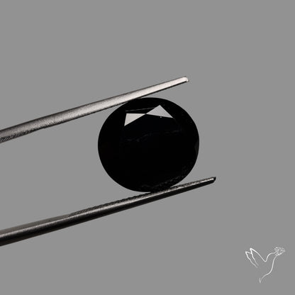 Faceted Large Black Spinel