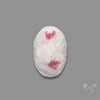 Raw Face Pink Spinel In Quartz