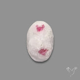 Raw Face Pink Spinel In Quartz