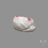 Raw Face Pink Spinel In Quartz