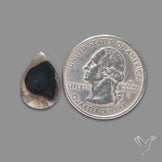 Psilomelane in Quartz