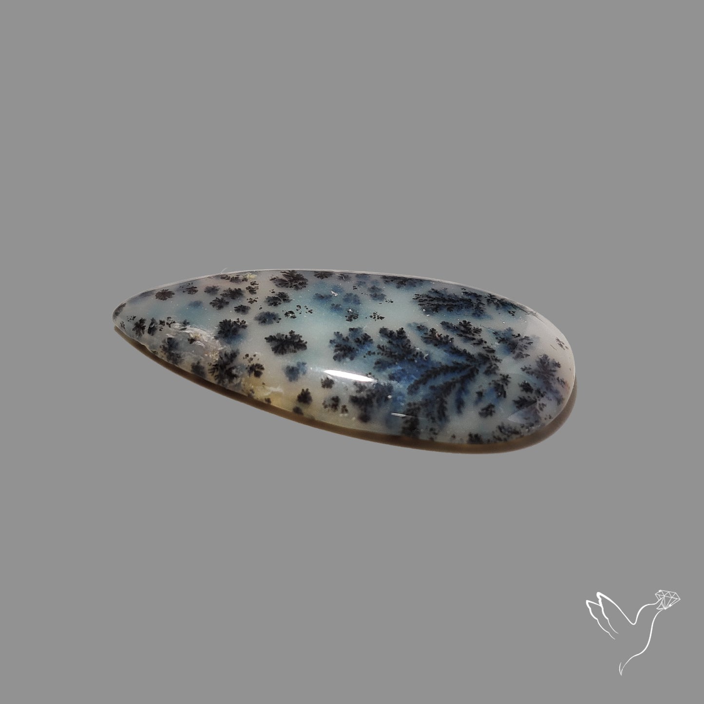 Russian Dendritic Agate Cabochon
