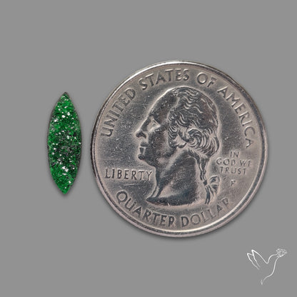 Uvarovite Green Garnet Druzy