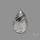 Sri Lankan Black Rutilated Quartz Cabochon