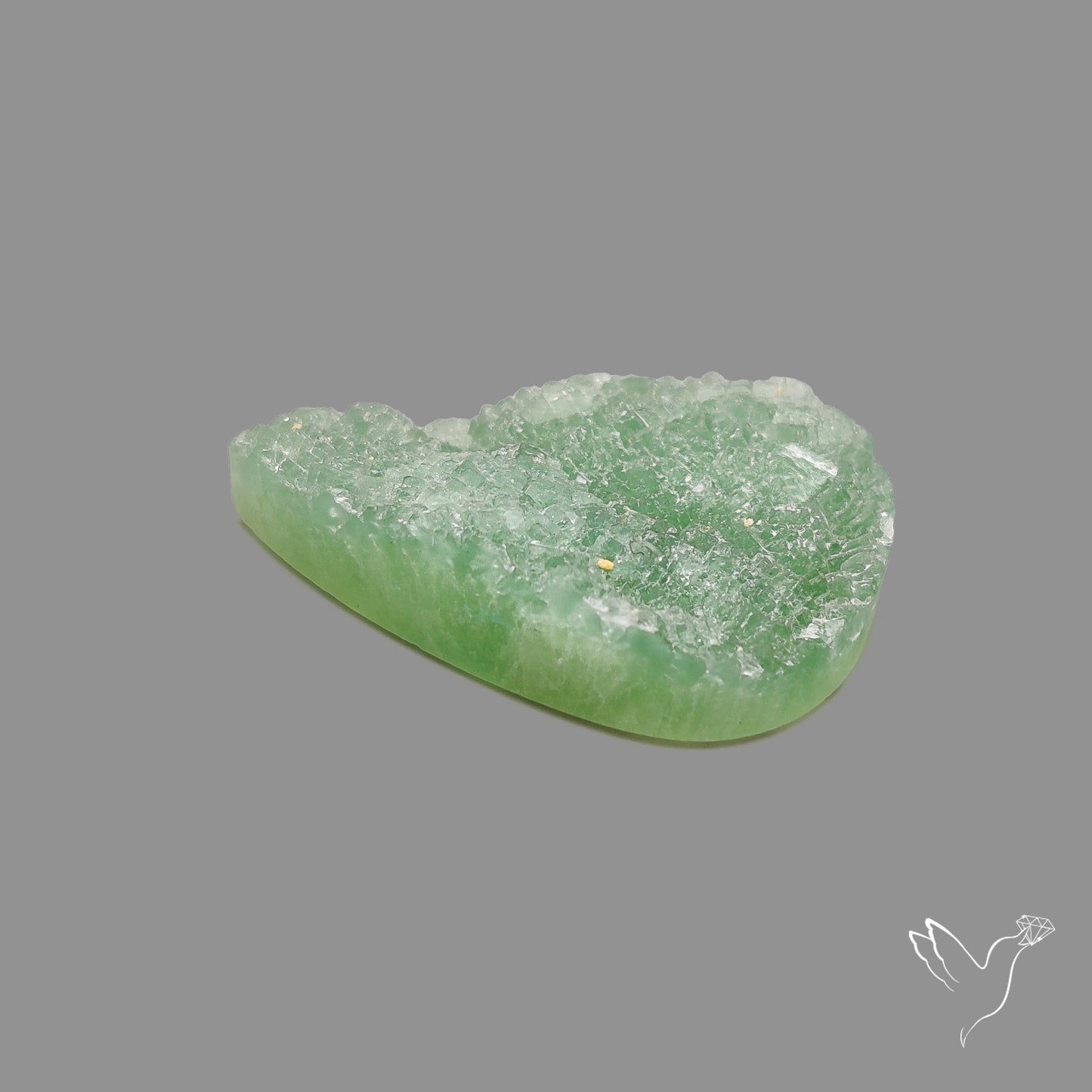Green Fluorite Druzy