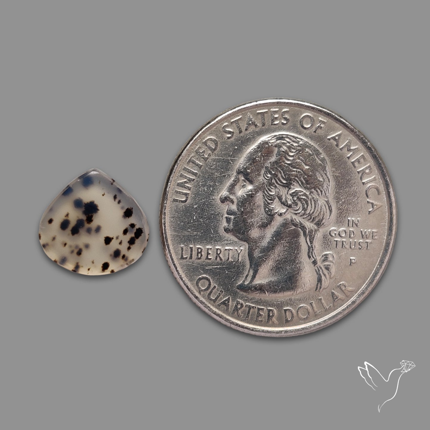Montana Moss Agate Cabochon