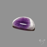 Chevron Amethyst Cabochon