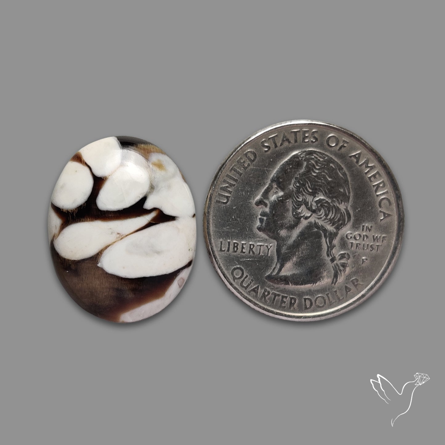 Peanut Wood Jasper Cabochon