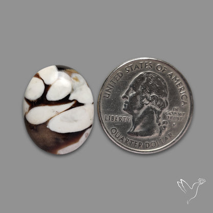 Peanut Wood Jasper Cabochon