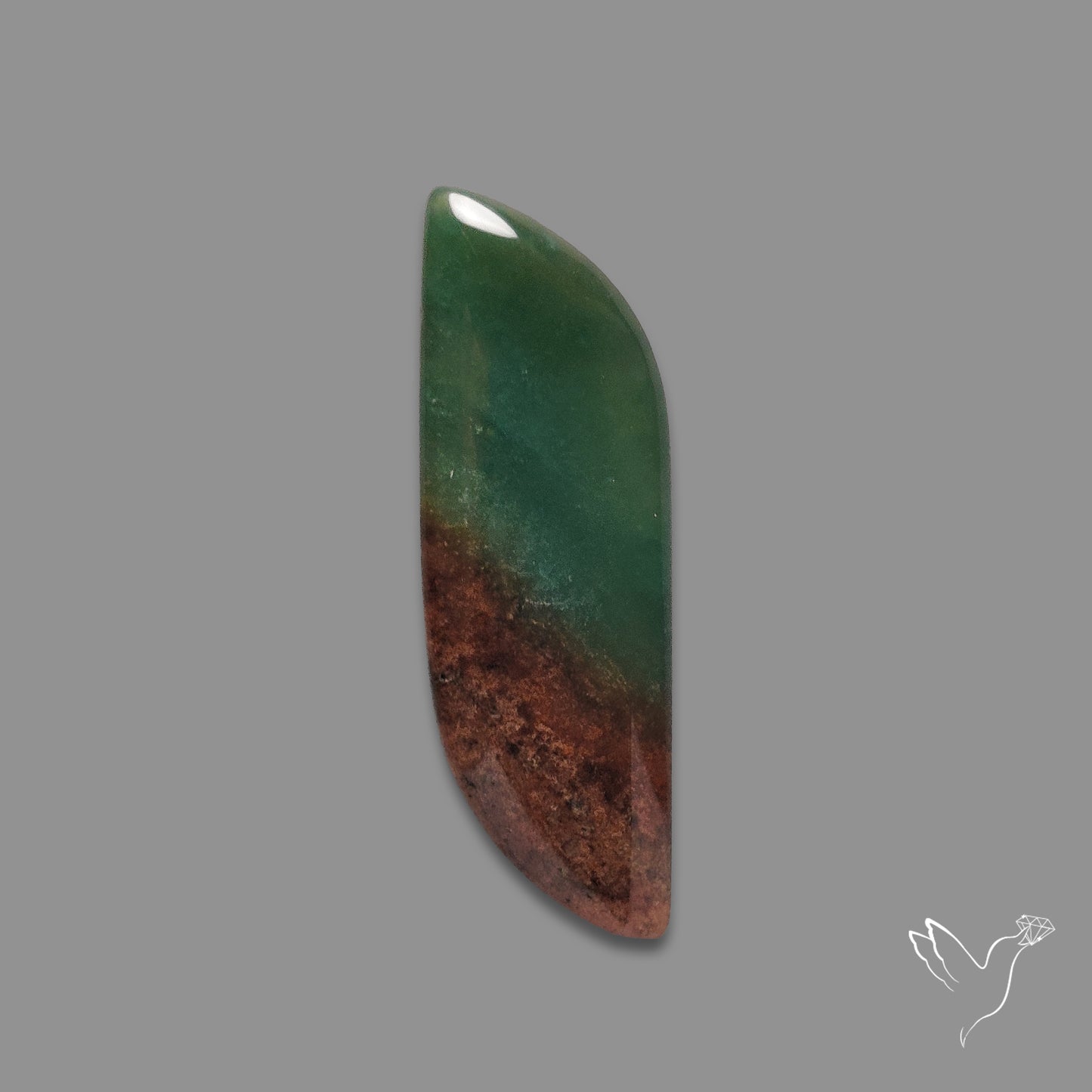 Boulder Chrysoprase Cabochon
