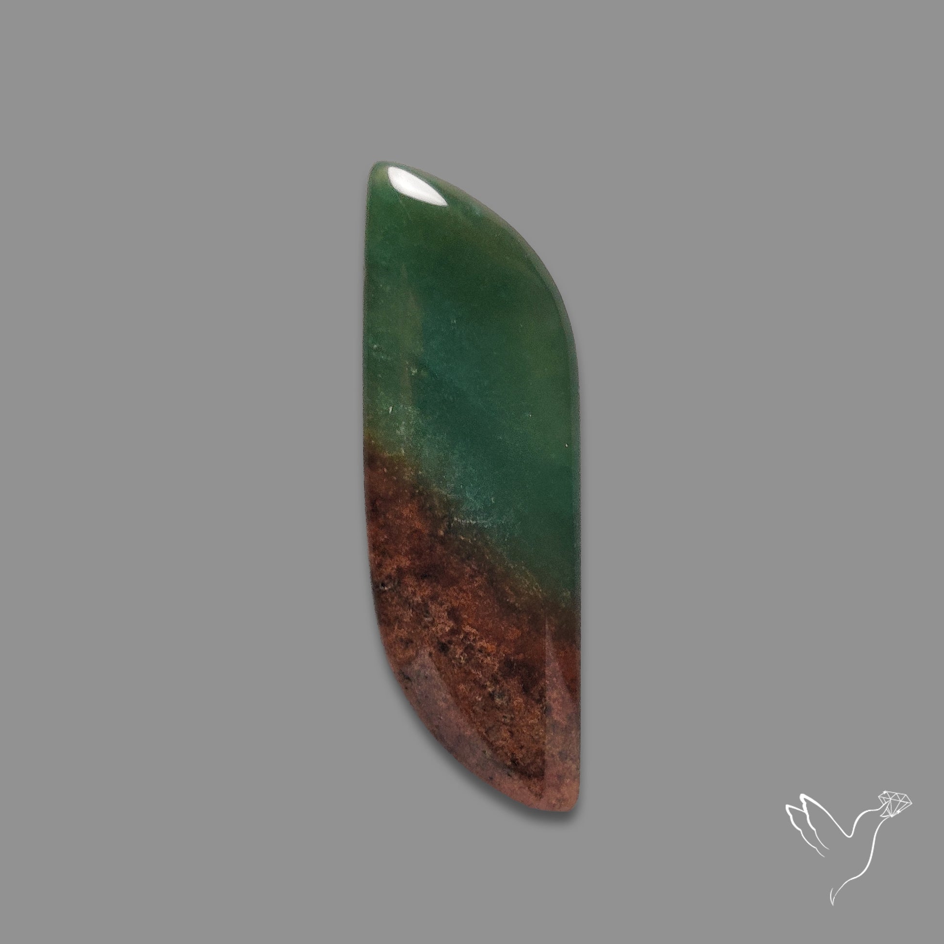 Boulder Chrysoprase Cabochon