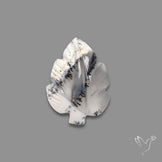 Dendritic Agate Leaf Carving