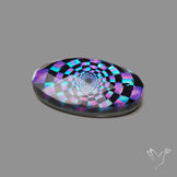 Picture Inlay in Quartz Doublet
