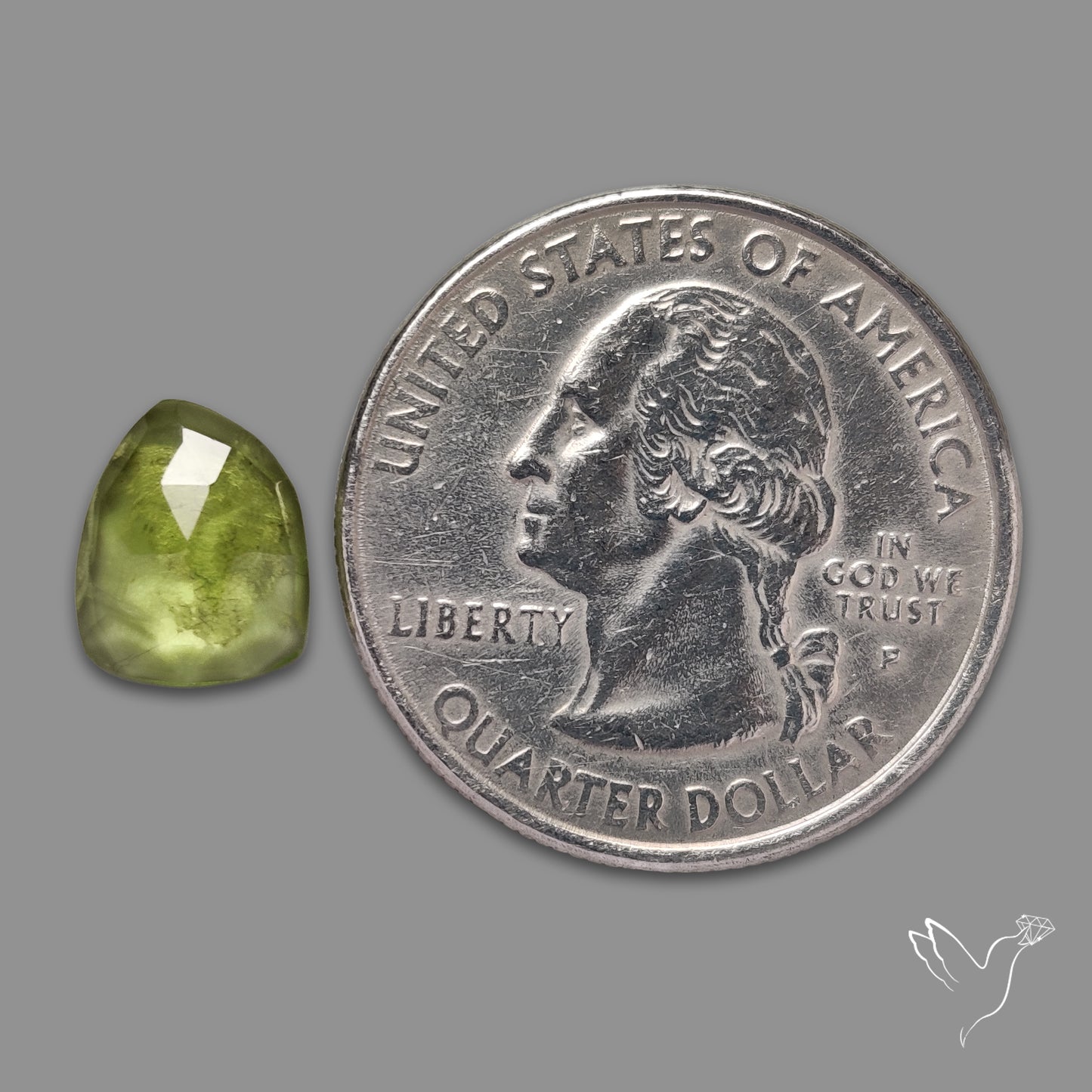 Rose Cut Peridot