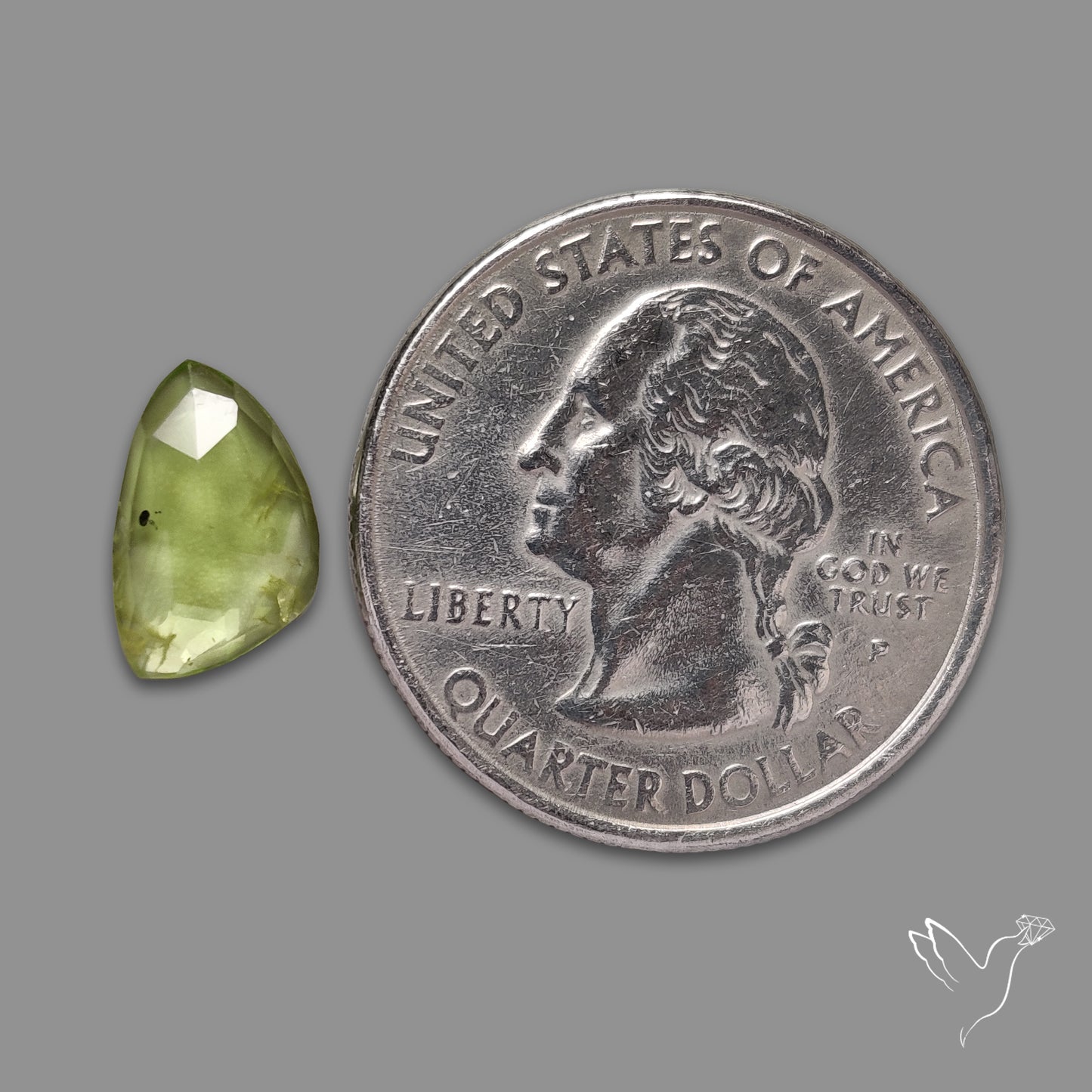 Rose Cut Peridot