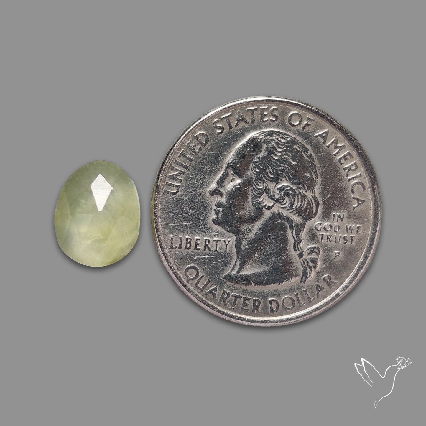 Rose Cut Prehnite