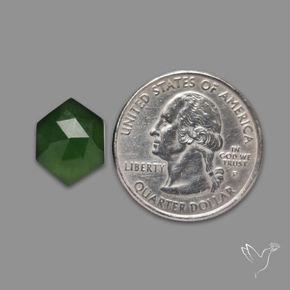 Rose Cut Gemmy Serpentine