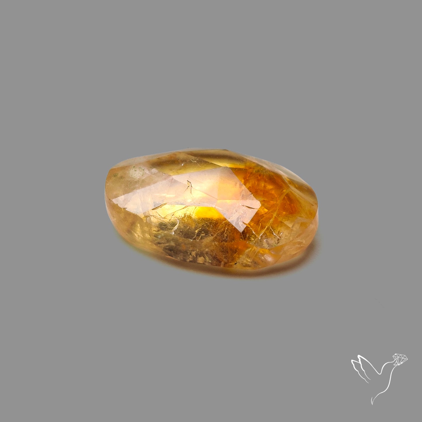 Rose Cut Trapiche Citrine