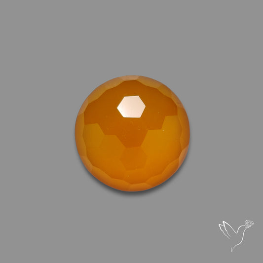 Honeycomb Cut Carnelian Agate