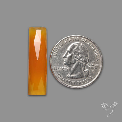 Rose Cut Carnelian Agate
