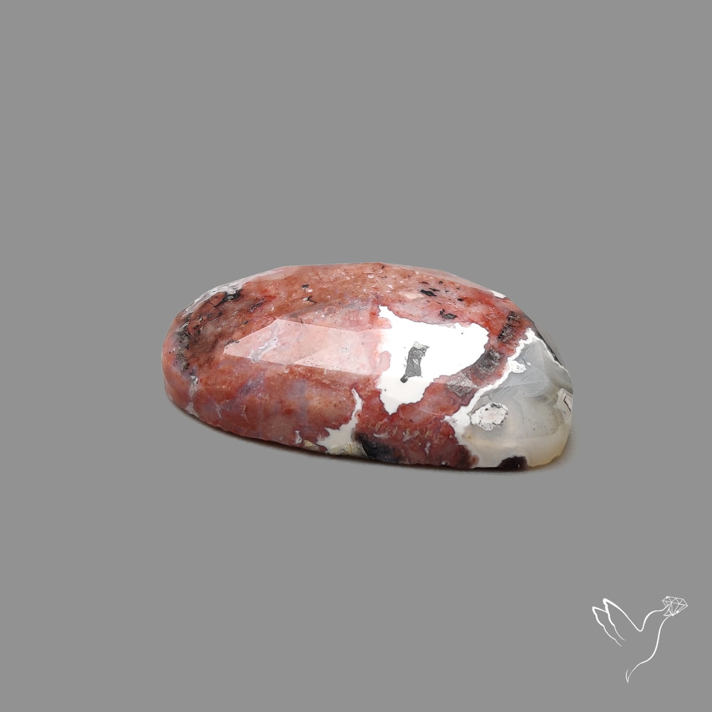 Rose Cut Shangria Lace Crazylace Agate