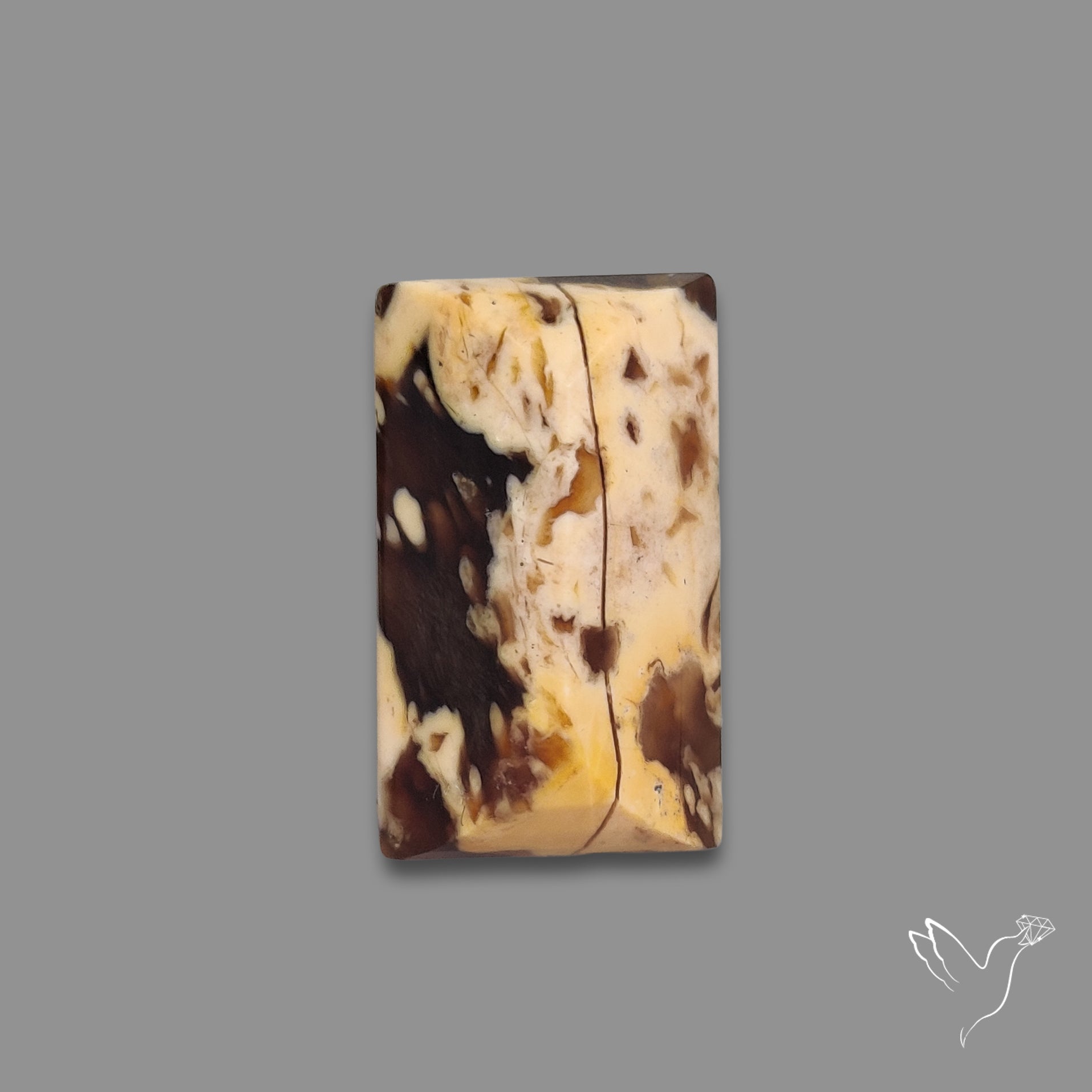 Pyramid Cut Peanutwood Jasper