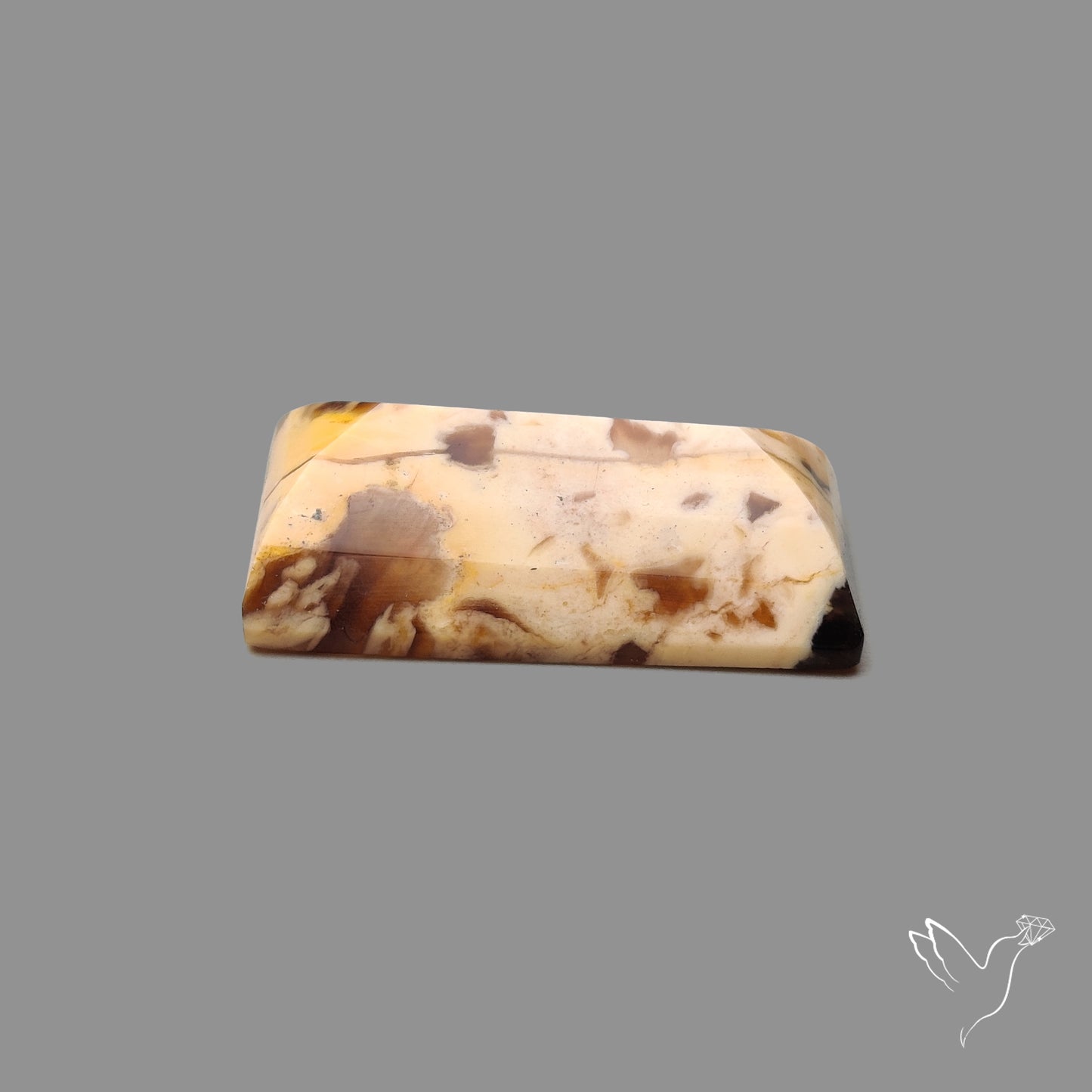 Pyramid Cut Peanutwood Jasper