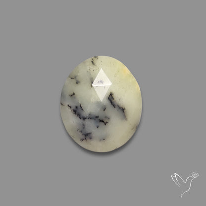 Rose Cut Dendritic Opal