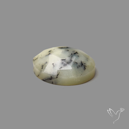 Rose Cut Dendritic Opal