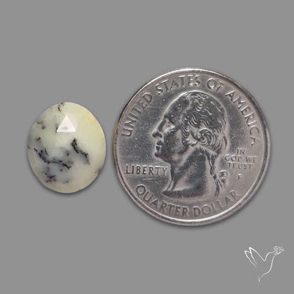 Rose Cut Dendritic Opal