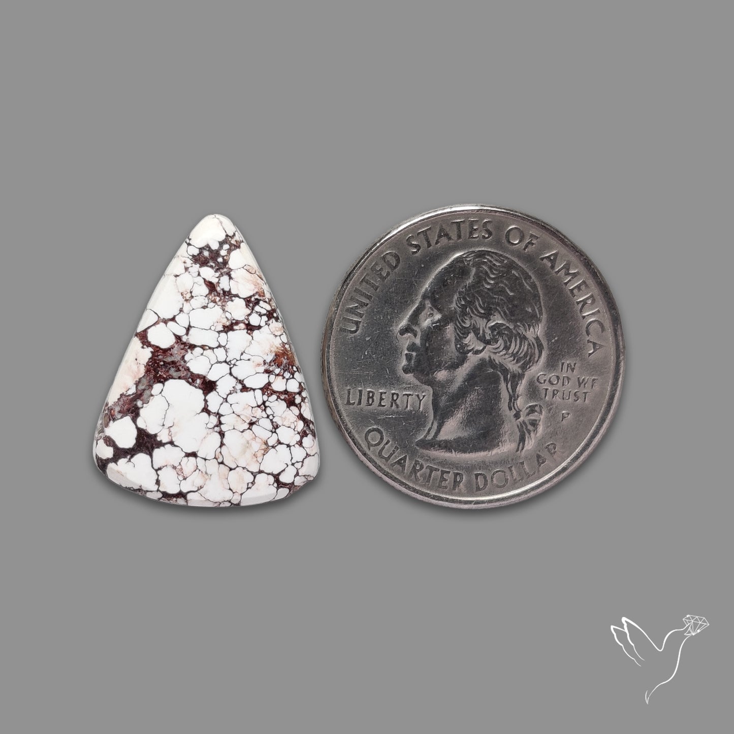 Wild Horse Magnesite Cabochon